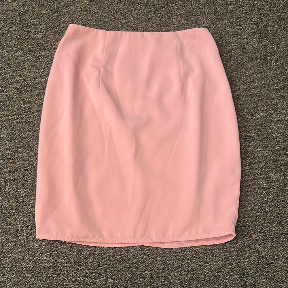 by the way. Light Pink Pencil Skirt